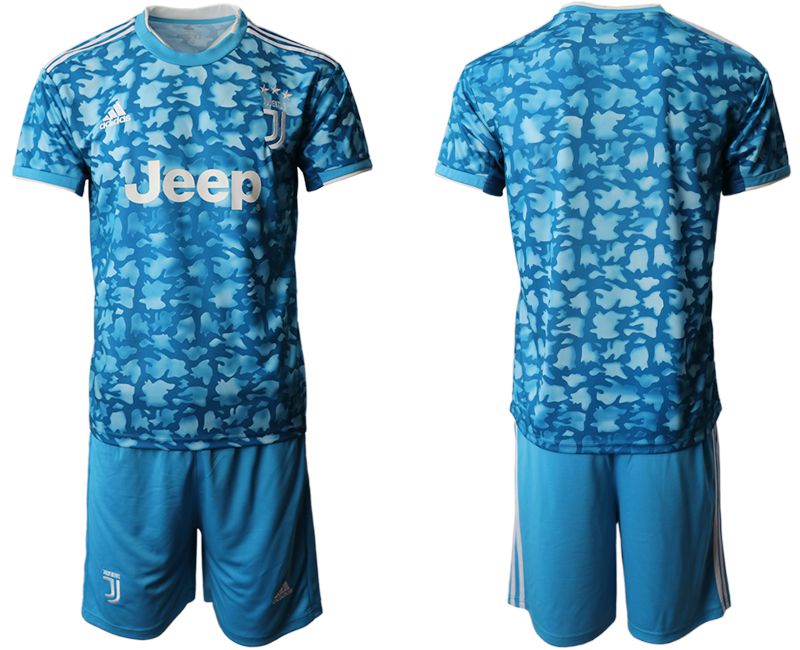 Men 2019-2020 club Juventus FC away blue Soccer Jerseys->->Soccer Club Jersey